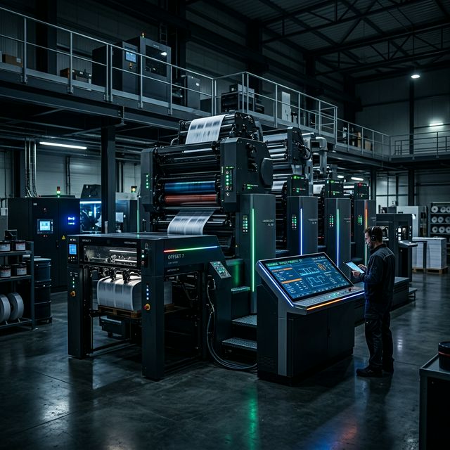 現代化印刷設備